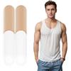 BCHMN Copertine per capezzoli da Uomo, 100 Pezzi (50Pairs) Copricapezzoli per Uomo, Copri Capezzoli Adesivi, Anti-Sudore, Anti-Chafing, Invisibile e Confortevole per Corsa, Sport, Uso Quotidiano