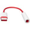 OnePlus Adattatore da tipo C a 3,5 mm, rosso