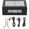 Aramox Switch box telecamera posteriore per auto anteriore vista camera switcher, Smart Car Parking Camera Commutatore anteriore posteriore Converter Vista posteriore Video Switch Channel Control Box