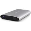 FANTEC ALU-25U31 Case per dischi rigidi esterni SATA da 2,5 o SSD, USB 3.1 ed UASP, fino a 10 Gbit/s, raffreddamento passivo, in alluminio, argento