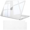 FINTIE Cover Compatibile con MacBook Neo 13 Pollici A3404 (A18 Pro Chip, 2026) - Ultra Sottile Trasparente Custodia Rigida Protettivo Guscio Rigido Case + Copritastiera, Trasparente