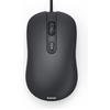 Hama Mouse ottico cablato 1.8m CM-100, Ambidestro, Tasti Silenziosi, 4 Pulsanti, DPI Regolabile 1000/1600/2000, USB-A, Pattini Polimero, Plug&Play, Nero