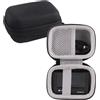 WERJIA Custodia rigida compatibile con SnowSky/FiiO Echo MINI HiFi Bluetooth lettore MP3 (nero)