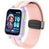 Blueshaweu Cinturino sportivo compatibile per LAGENIO K9 1,78,16mm cinturino regolabile con magnetica in silicone compatibile per LAGENIO K9 1,78 Smart Watch (Rosa)