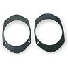 Electric House Supporti Altoparlanti auto Adattatori casse acustiche Anteriori Posteriori 165mm compatibile per Ford Fusion Fiesta 2002 Focus Ka 1998 Mondeo Transit