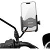 Mulor Porta Cellulare Moto Supporto Telefono Moto per Specchio Retrovisore 360°Rotabile