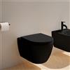 evineo ineo5 WC con scarico sifonico sospeso, BE0950BM, ineo5 nero opaco [WC > WC Sospesi]
