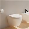 evineo ineo5 WC con scarico sifonico sospeso, BE0950WM+BE0951WM, ineo5 bianco opaco [WC > WC Sospesi]