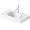 Duravit Balcoon lavabo sospeso, 241280AC00, Balcoon bianco satinato opaco [Lavabi > Lavabi Sospesi]