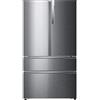 Haier HB26FSSAAA - Frigorifero americano senza gelo a tubo, in acciaio inox, classificato E