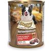Stuzzy Dog Monoprotein cotti al vapore 800 gr Manzo - confezione da 6 pezzi - Umido monoproteico cane - 1° ORDINE? 20% di sconto SU BRAND ESCLUSIVI, codice BZR20