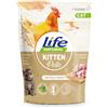 LifeCat Natural Kitten Pollo fresco 800 gr - Croccantini per gatti - 1° ORDINE? 20% di sconto SU BRAND ESCLUSIVI, codice BZR20