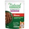 Natural Trainer Cat Adult Sterilised Straccetti cotti al vapore 85 gr Manzo - Cibo umido per gatti - 1° ORDINE? 20% di sconto SU BRAND ESCLUSIVI, codice BZR20
