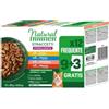 Natural Trainer Cat Adult Sterilised Straccetti cotti al vapore multipack 12x85 gr 3x Pollo 3x Salmone 3x Tacchino 3x Tonno - 1° ORDINE? 20% di sconto SU BRAND ESCLUSIVI, codice BZR20