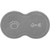 PetUp Tappetino sottociotola in pvc PetUp Grigio 46 x 26 cm - 1° ORDINE? 20% di sconto SU BRAND ESCLUSIVI, codice BZR20