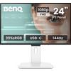 BENQ GW2490TC Monitor, 23,8 ", Full-HD, 1920 x 1080 Pixel, tempo di risposta 5 ms, refresh rate 144 Hz