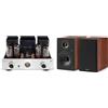 Cayin + Elipson MT-35MK2 Bluetooth argento + Prestige Facet II 8B noce