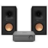 WiiM + Klipsch Klipsch R-50M + WiiM AMP grigio scuro