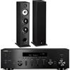 Yamaha + Triangle Triangle Borea BR08 nero + Yamaha R-N600A nero