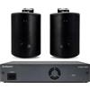 Elipson Connect 2130 Xi + RAIN 6 nero (lotto di 2)