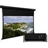 XGIMI. + Lumene Coliseum UHD 4K 200C schermo tensionato con tela acustica intrecciata + Titan