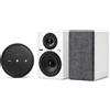 Elipson + WiiM Elipson Prestige Facet II 6B active BT bianco opaco + WiiM Mini nero