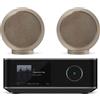 WiiM + Elipson Elipson Planet M Mat Saturn Dust + WiiM Amp Ultra grigio scuro