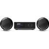 WiiM + Elipson Elipson Planet M nero laccato + WiiM Amp Ultra grigio scuro
