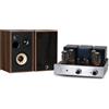 Cayin + Elipson CS-55A KT88 argento + Heritage XLS 7 noce