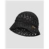 Catarzi 1910 Cappello Da Donna Intrecciato A Mano Catarzi 1910 Cairo Nero