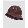 Catarzi 1910 Cappello Da Donna Intrecciato A Mano Catarzi 1910 Cairo Marrone