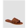 Dragon Diffusion Ciabatte In Pelle Da Donna Dragon Diffusion Zig Zag Sandal