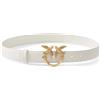 Pinko Cintura Bianco Seta/antique Gold 100125A0F1 BIANCO SETA/ANTIQUE GOLD XL