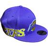 Generico Cappello Laker Basket frontino Viola Testa Viola con Logo e Scritta Lake Pallacanestro Uomo Donna Bambino Accessorio Zaino Portachiavi Fan Idea Regalo