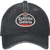 AIOGCAEX Berretto da Baseball Birra Estrellas galizia Logo Femmina Maschio a Prova di Sole Trucker papà Cappello Estivo Streetwear Tennis Snapback cap Regali di Festa