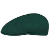 Kangol Coppola 504 Pepe Donna/Uomo - Cappellino da Uomo Berretto Piatto in Lana con Visiera Estate/Inverno Primavera Estate Autunno Inverno - XL (60-61 cm) Verde Scuro