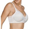 Selene, Reggiseno Donna in Pizzo Floreale con Leggera Imbottitura, Senza Ferretto, Collezione Mireia, Colore Avorio, Taglia 7C