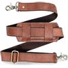 Bagsifi Tracolla di ricambio regolabile in vera pelle da 152,4 cm, comoda da indossare, imbottita con ganci girevoli in metallo, per borse a tracolla, borse messenger per laptop, borse e borsone bagagli