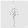 Enzo De Gasperi EDG Enzo De Gasperi Portacandele Crystal x9 con Cilindri H110 cm