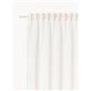 Westwing Collection Set di 2 tende semitrasparenti con multibanda Sari, larg. 140 cm