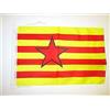 AZ FLAG Bandiera Aragona indipendentista 45x30 cm Cordini | Uso interno ed esterno bandiera decorativa dell'Aragona doppie cuciture e bordi rinforzati poliestere 100D