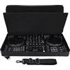 Hzycwgone Portatile Custodia da Viaggio Borsa a Tracolla Zaino per AlphaTheta DDJ-GRV6,per Pioneer DJ DDJ-FLX10/DDJ-1000SRT/DDJ-1000 Controller DJ,Cuffie,Tablet,Cavo,Caricabatterie,Accessori,Nero