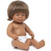 Miniland Bambola 15'' Autralian Aboriginal Boy (Polybag) - Made in Spain, Anatomicamente Corretto, Qualità, Inclusione
