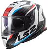 LS2, Casco Moto Integrale STORM II RACER Gloss Blue Red, XXL