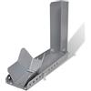 vidaXL Supporto Ruota Moto con 10 Fori