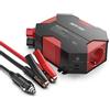 BESTEK Inverter da Auto 12V a 220V 400W, Trasformatore 12V a 220V con 4 Porte USB 1 Presa Schuko, Pinza per Batteria & Adattatore per Accendisigari - Onda Modificata