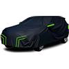 generico Personalizzato telo copriauto Compatibile con LR Discovery Range Rover Sport 2004-2026,telo auto adatto a tutte le stagioni,Protezione solare,antineve,impermeabile（Black green）