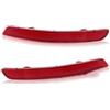 OEXRIGRU Catarifrangente Paraurti Posteriore Per Citroen Per C5 2010 2011 2012 Paraurti Posteriore Riflettore Luce Guscio Copertura Fendinebbia Freno Parcheggio Nessuna Lampadina(1 paio)