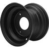 Akozon Cerchione del Ruota ATV 7 Pollici in Lega di Alluminio 3 Fori per Go Kart Quad Dirt Bike