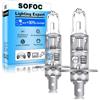 SOFOC-Super Bright H1 P14.5S Fendinebbia Fari Anabbaglianti/Abbrivio Sostituzione 24V 100W Bianco caldo 5000K 2Pez